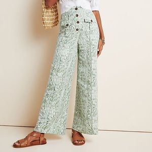 NWT Anthropologie Energised Pant (ivy woodgrain)